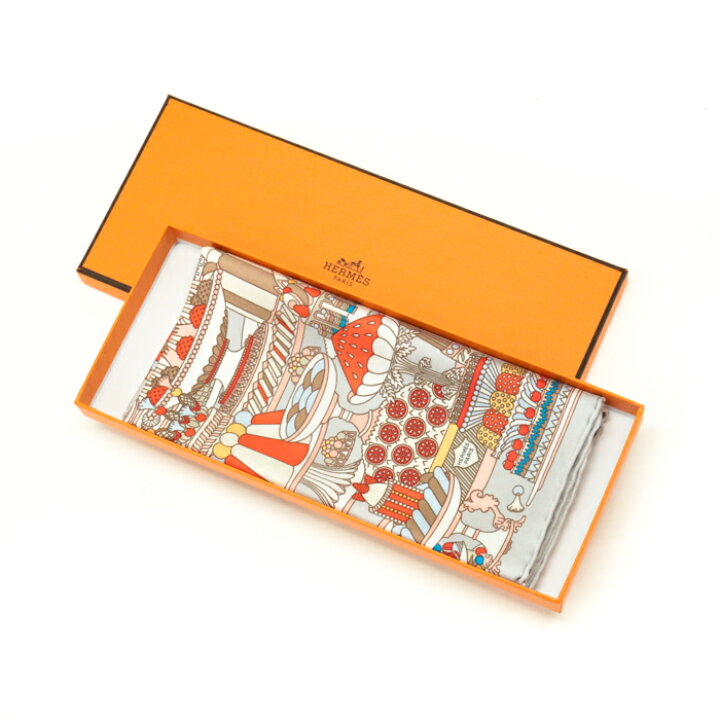 楽天市場】未使用・展示品 エルメス HERMES スカーフ カレ45 シルク  