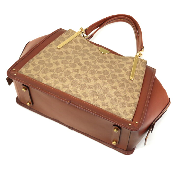 楽天市場】コーチ COACH ドリーマー 36 PVC レザー シグネチャー 67035 