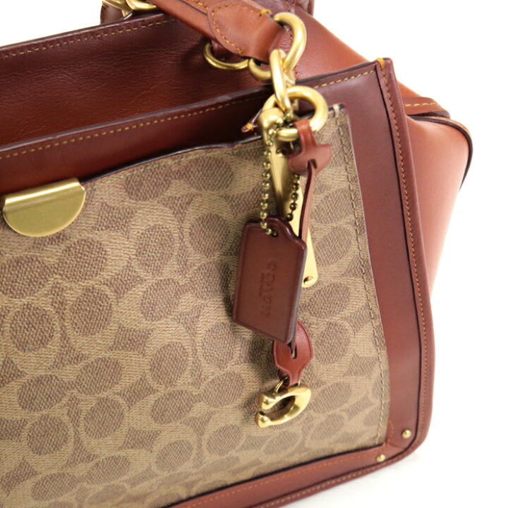 楽天市場】コーチ COACH ドリーマー 36 PVC レザー シグネチャー 67035  