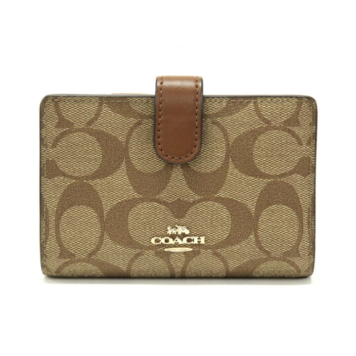 楽天市場】コーチ COACH ミディアム コーナー ジップウォレット PVC 