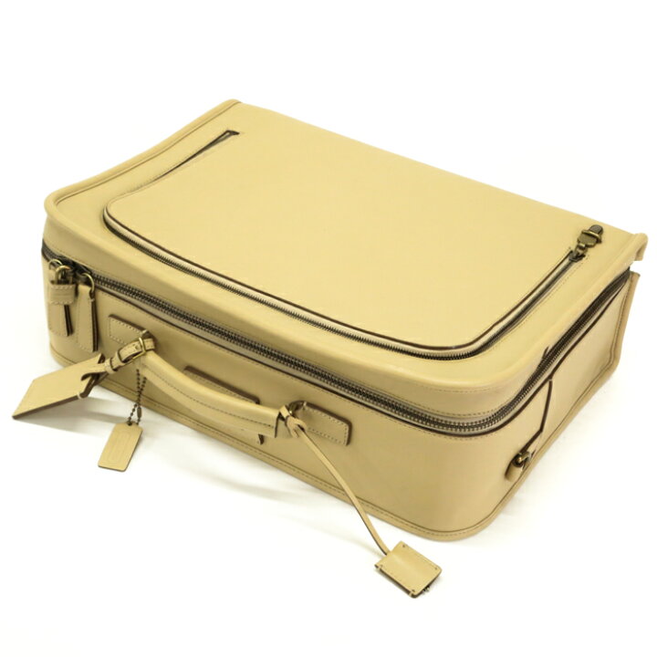 COACH/コーチ*5490*メンズ*レザートランク ショルダー付きスーツケース 