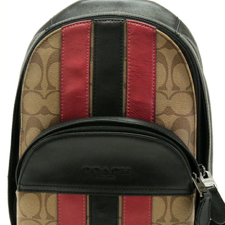 楽天市場】コーチ / COACH チャールズ ヴァーシティ ボディバッグ PVC  