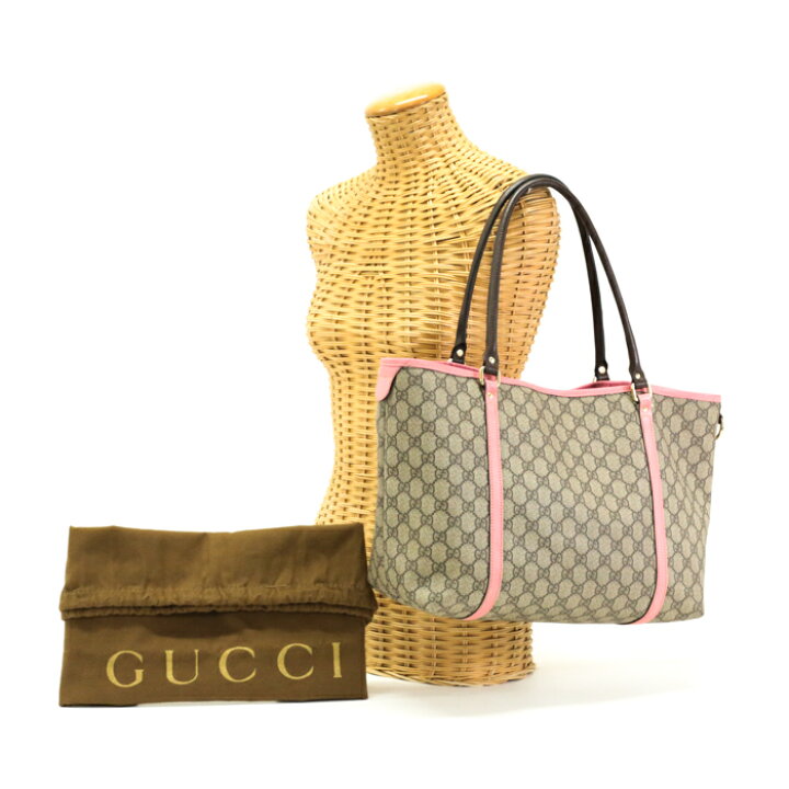楽天市場】【訳アリ / 中古】 グッチ GUCCI トートバッグ GGスプリーム  