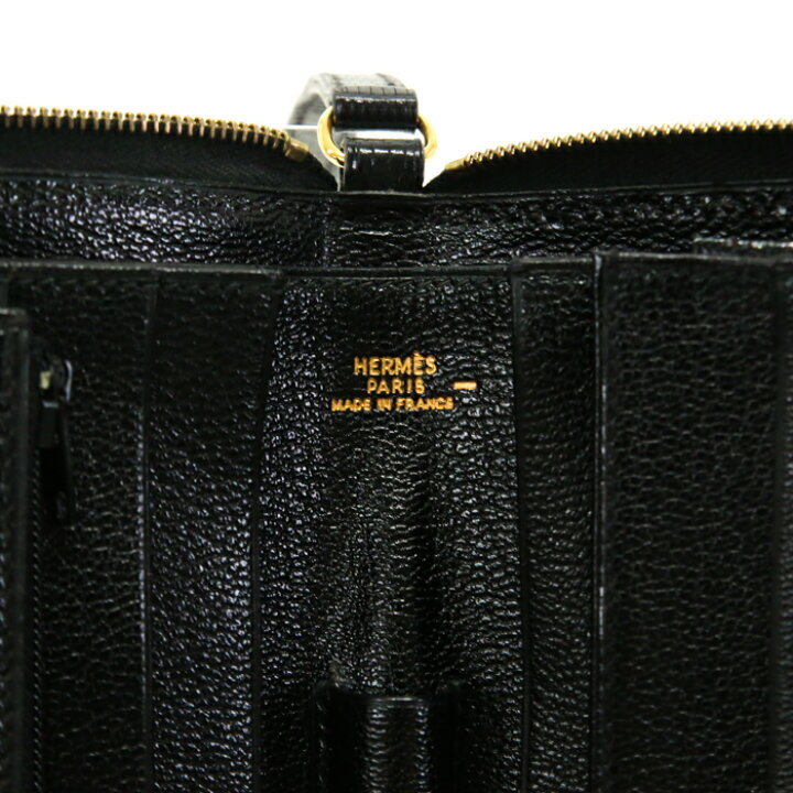 楽天市場】エルメス HERMES チャーリー トラベルケース リザード 