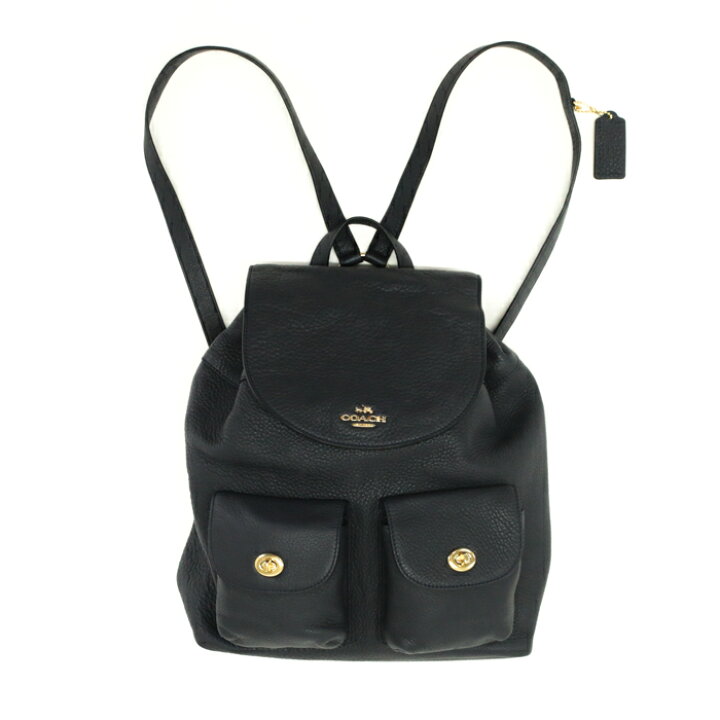 楽天市場】コーチ COACH ビリー バックパック ペブルドレザー F37410 