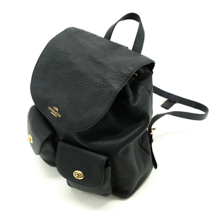 楽天市場】コーチ COACH ビリー バックパック ペブルドレザー F37410 