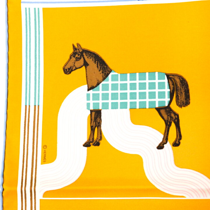 楽天市場】未使用・展示品 エルメス HERMES スカーフ カレ45 プチカレ  