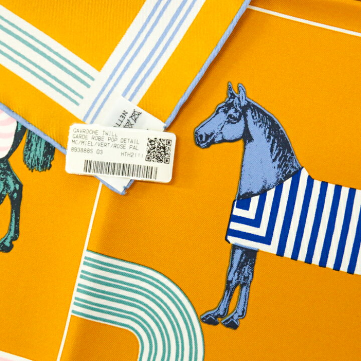 楽天市場】未使用・展示品 エルメス HERMES スカーフ カレ45 プチカレ  