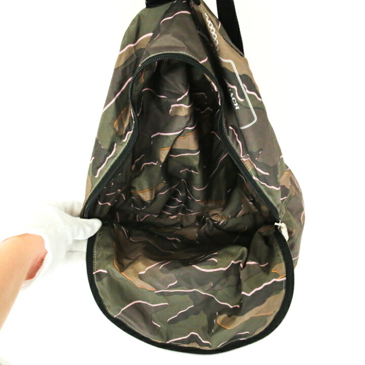 楽天市場】コーチ COACH バックパック ナイロン カモフラ 迷彩柄  