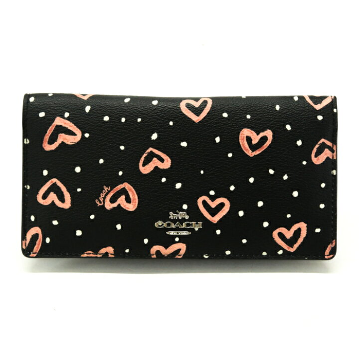 楽天市場】コーチ COACH クレヨン ハート ウォレット PVC レザー 