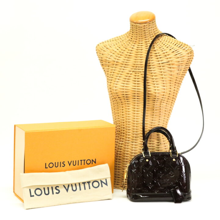 楽天市場】ルイヴィトン LOUIS VUITTON アルマ BB モノグラム ヴェルニ 