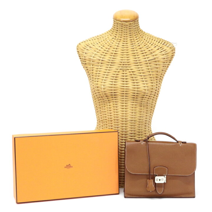 楽天市場】エルメス HERMES サックアデペッシュ 27 トリヨンクレマンス 
