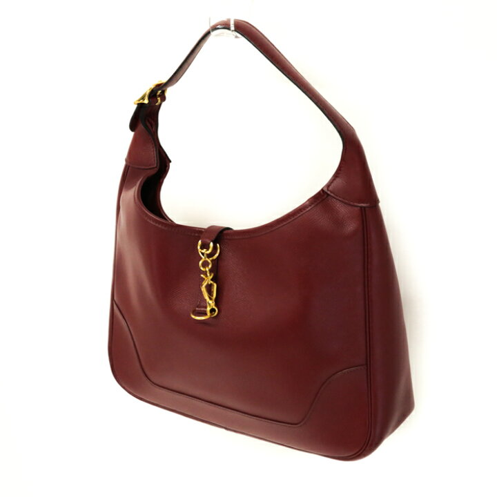 楽天市場】エルメス HERMES トリム 31 クシュベル (レザー) GD金具 〇S  