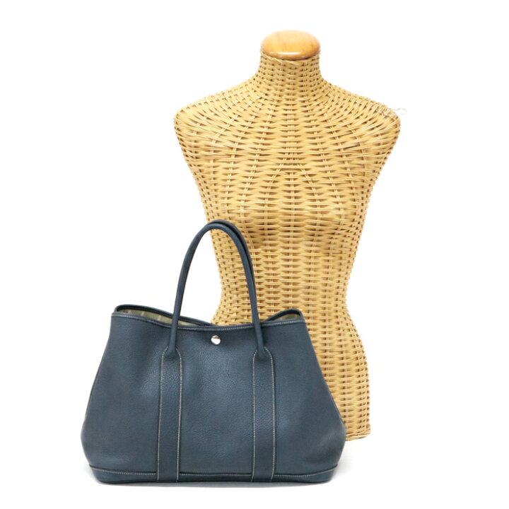 楽天市場】エルメス HERMES ガーデンパーティ PM ネゴンダ (レザー) SV  