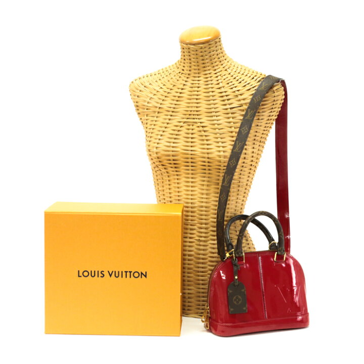 楽天市場】ルイヴィトン LOUIS VUITTON アルマ BB ヴェルニ ミロワール 