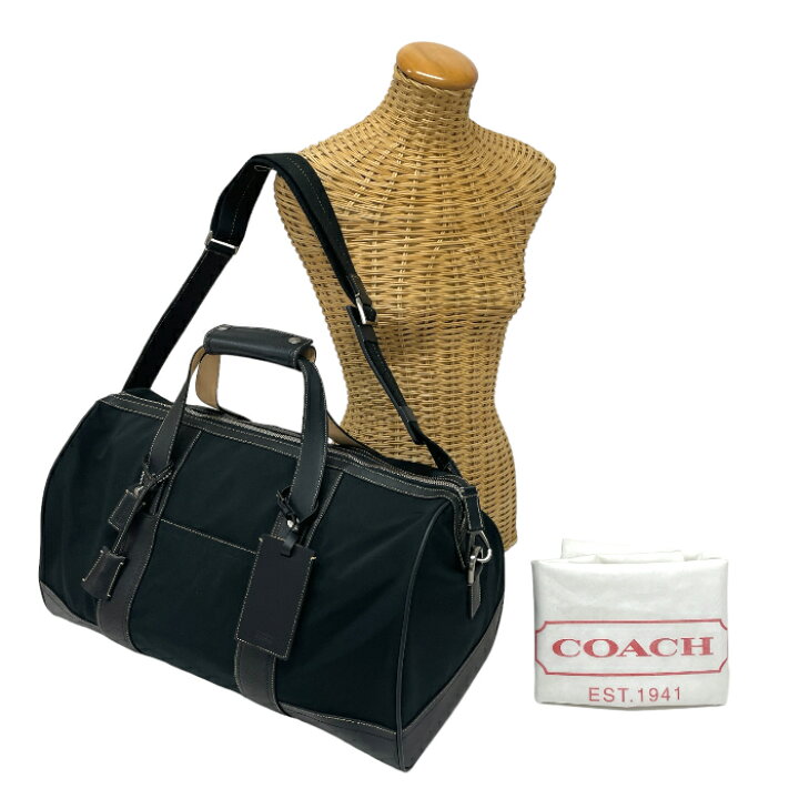 楽天市場】コーチ COACH ボストンバッグ ナイロン / レザー F05050 