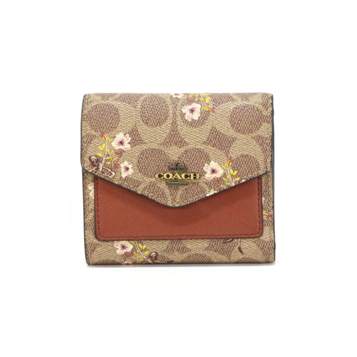 楽天市場】コーチ COACH スモール ウォレット PVC レザー シグネチャー 