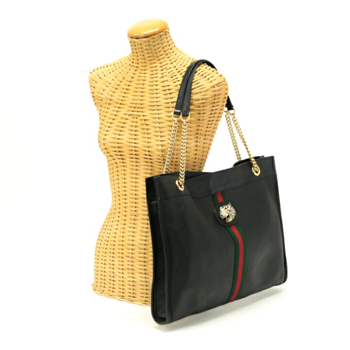 楽天市場】グッチ GUCCI ラジャ ラージ トートバッグ レザー タイガー  