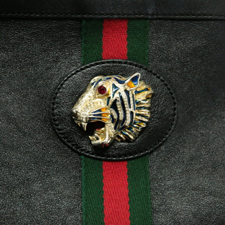 楽天市場】グッチ GUCCI ラジャ ラージ トートバッグ レザー タイガー 
