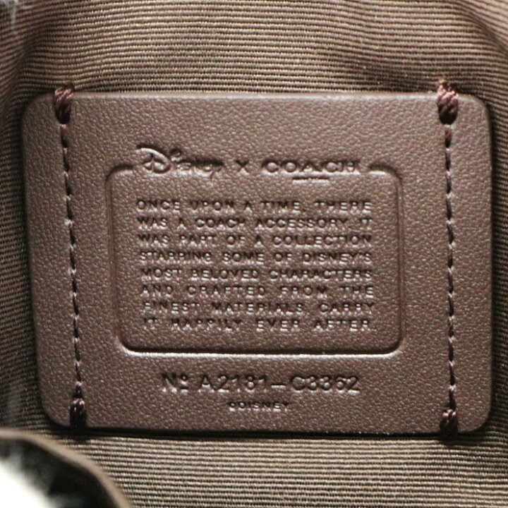 楽天市場】コーチ COACH リストレット レザー ディズニーコラボ 