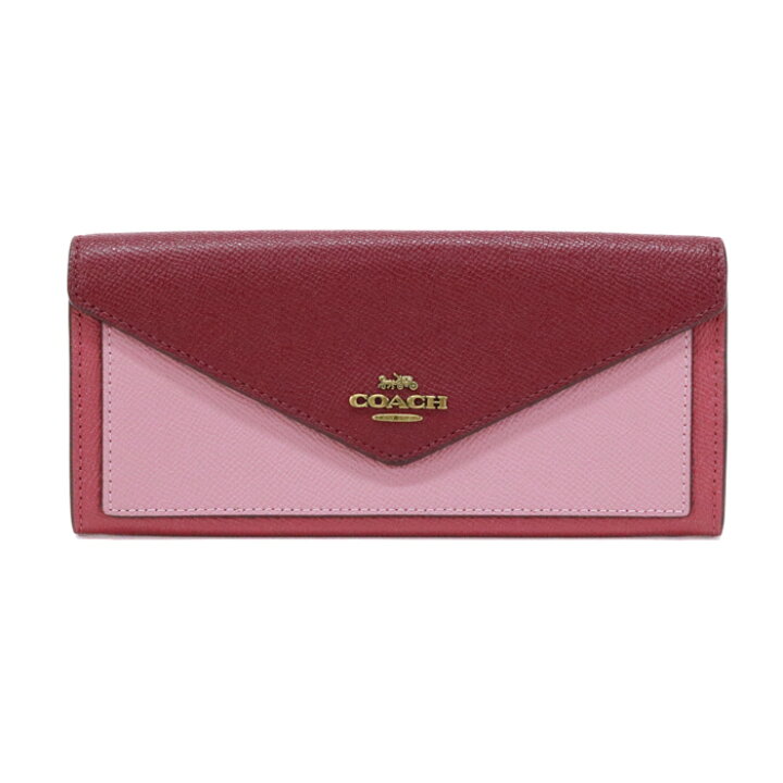 楽天市場】コーチ COACH ソフト ウォレット カラーブロック クロス 