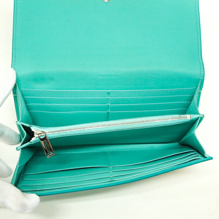 楽天市場】ティファニー アンド コー Tiffany & Co. 長財布 レザー 