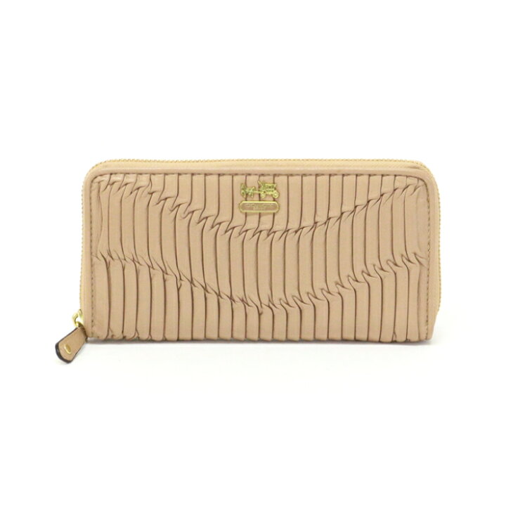 楽天市場】コーチ COACH マディソン ギャザード ジップアラウンド 