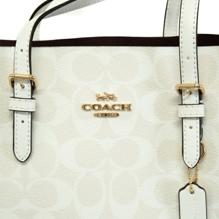 楽天市場】コーチ COACH モリー トート 25 PVC レザー シグネチャー 
