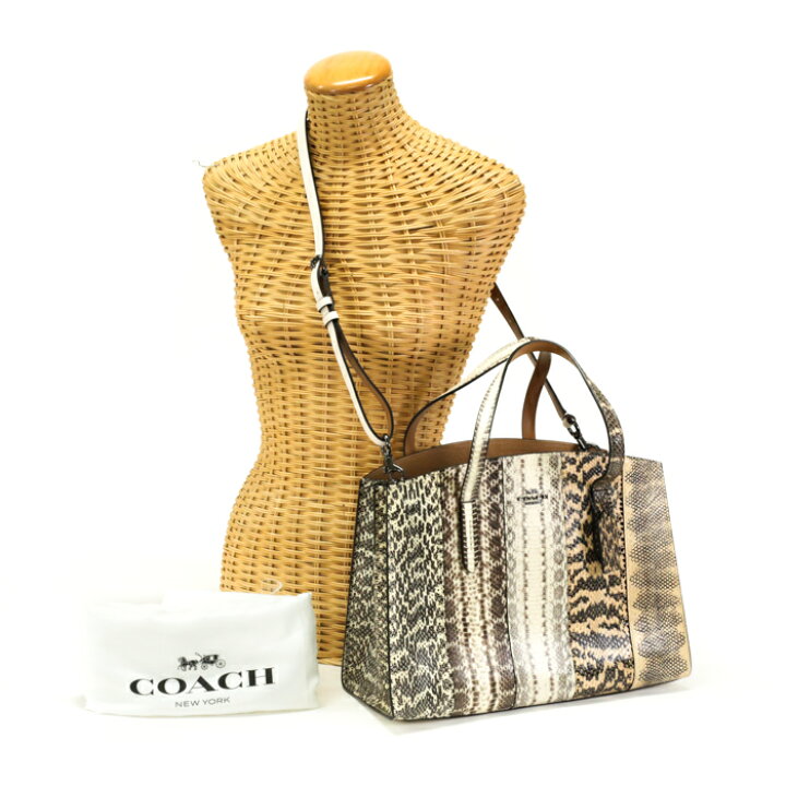 楽天市場】コーチ COACH チャーリー キャリーオール オンブレ スネーク  