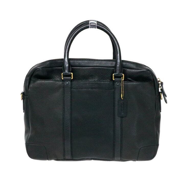 楽天市場】コーチ COACH ブリーカー ビジネスバッグ ペブルド レザー 