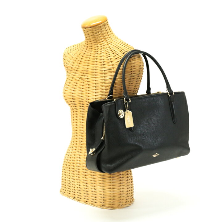 楽天市場】コーチ COACH ブルックリン キャリーオール 34 ペプルド 
