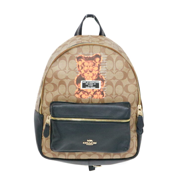 楽天市場】コーチ COACH ミディアム チャーリー バックパック PVC  