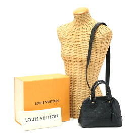 ルイヴィトン LOUIS VUITTON ネオアルマBB モノグラム アンプラント (レザー) M44829 ハンドバッグ 手提げかばん ミニボストン バッグ 2WAYバッグ ショルダーバッグ 肩掛け 斜め掛け クロスボディ レディース ノワール (ブラック) 中古 max07003