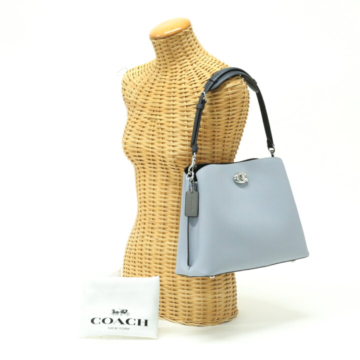 楽天市場】コーチ COACH ウィロウ ショルダー バッグ カラーブロック  