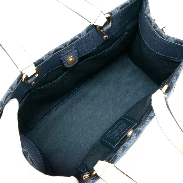 楽天市場】コーチ COACH デンプシー キャリーオール シグネチャー ジャ 