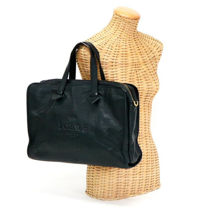 楽天市場】ロエベ LOEWE ヘリテージ ボストンバッグ レザー ビジネス 