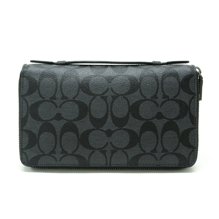 楽天市場】コーチ COACH ダブルジップ トラベル オーガナイザー PVC 