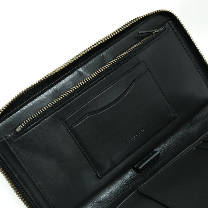 楽天市場】コーチ COACH ダブルジップ トラベル オーガナイザー PVC 
