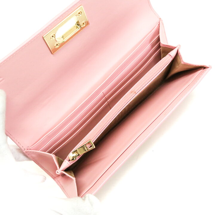 楽天市場】フルラ FURLA 長財布 PVC / レザー アーチロゴ マグノリア柄 