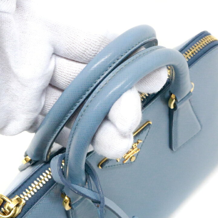 楽天市場】【ABランク】 プラダ PRADA プロムナード ハンドバッグ 