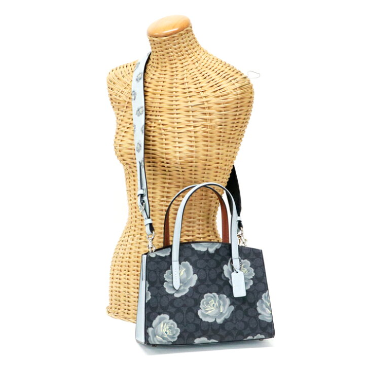 楽天市場】コーチ COACH チャーリー キャリーオール 28 PVC / レザー  