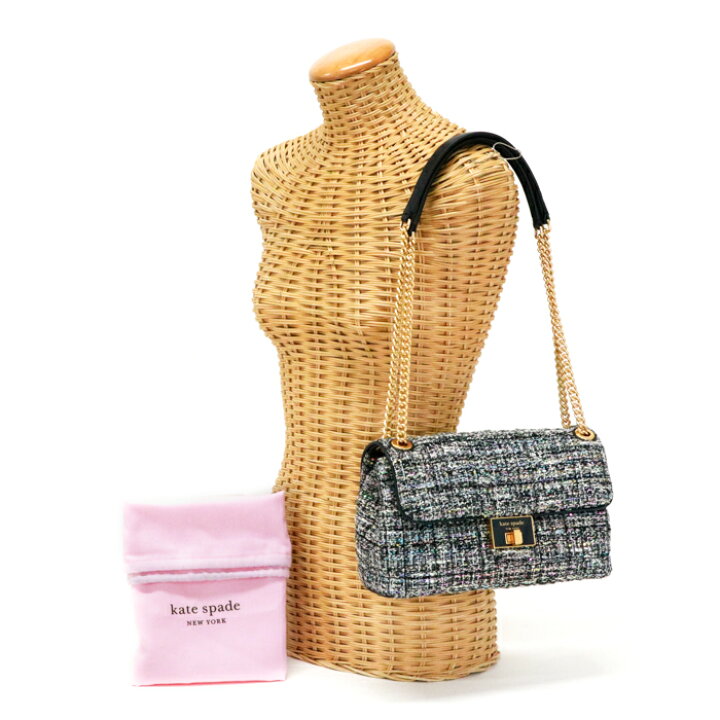 楽天市場】ケイトスペード Kate Spade エブリン ツイード ミディアム 