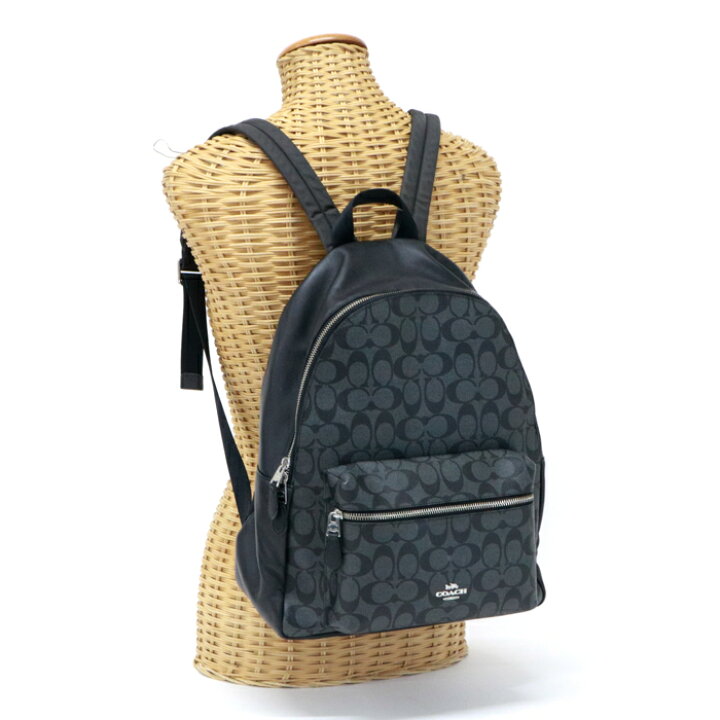 楽天市場】コーチ COACH バッグ リュック F58314 ブラックスモーク  