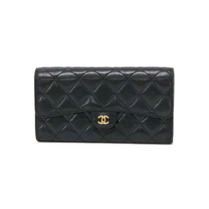 楽天市場】シャネル CHANEL マトラッセ クラシック ロング フラップ 