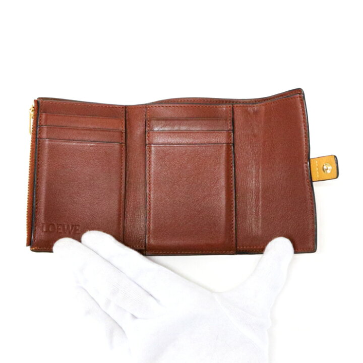 楽天市場】【Bランク】 ロエベ LOEWE バーティカル ウォレット 