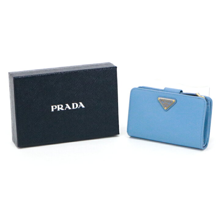 楽天市場】プラダ PRADA ミディアムウォレット サフィアーノ (レザー  