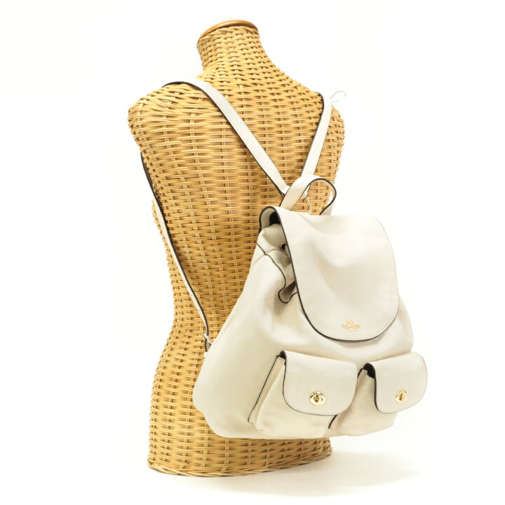 楽天市場】コーチ COACH ビリー バックパック ペブルドレザー F37410 