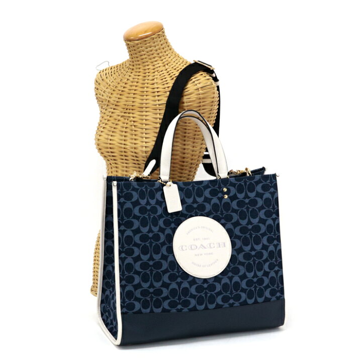 楽天市場】コーチ COACH デンプシー トート 40 シグネチャー ジャ  
