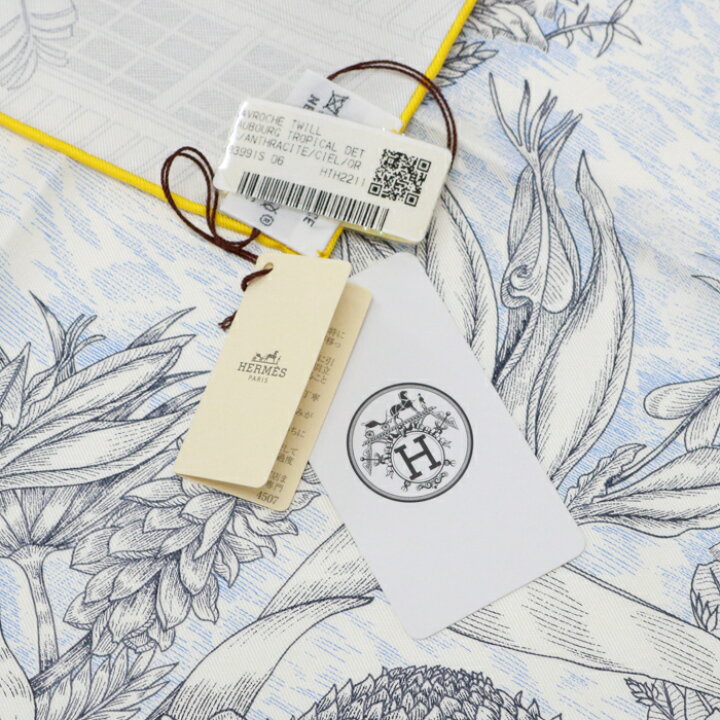 楽天市場】未使用・展示品 エルメス HERMES スカーフ カレ45 