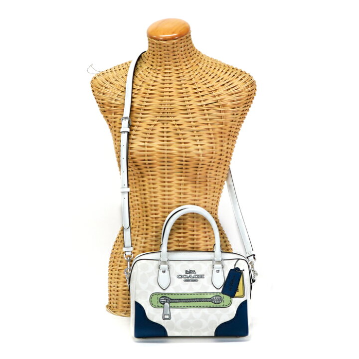 楽天市場】コーチ COACH ローワン サッチェル ロンプルイユ プリント  